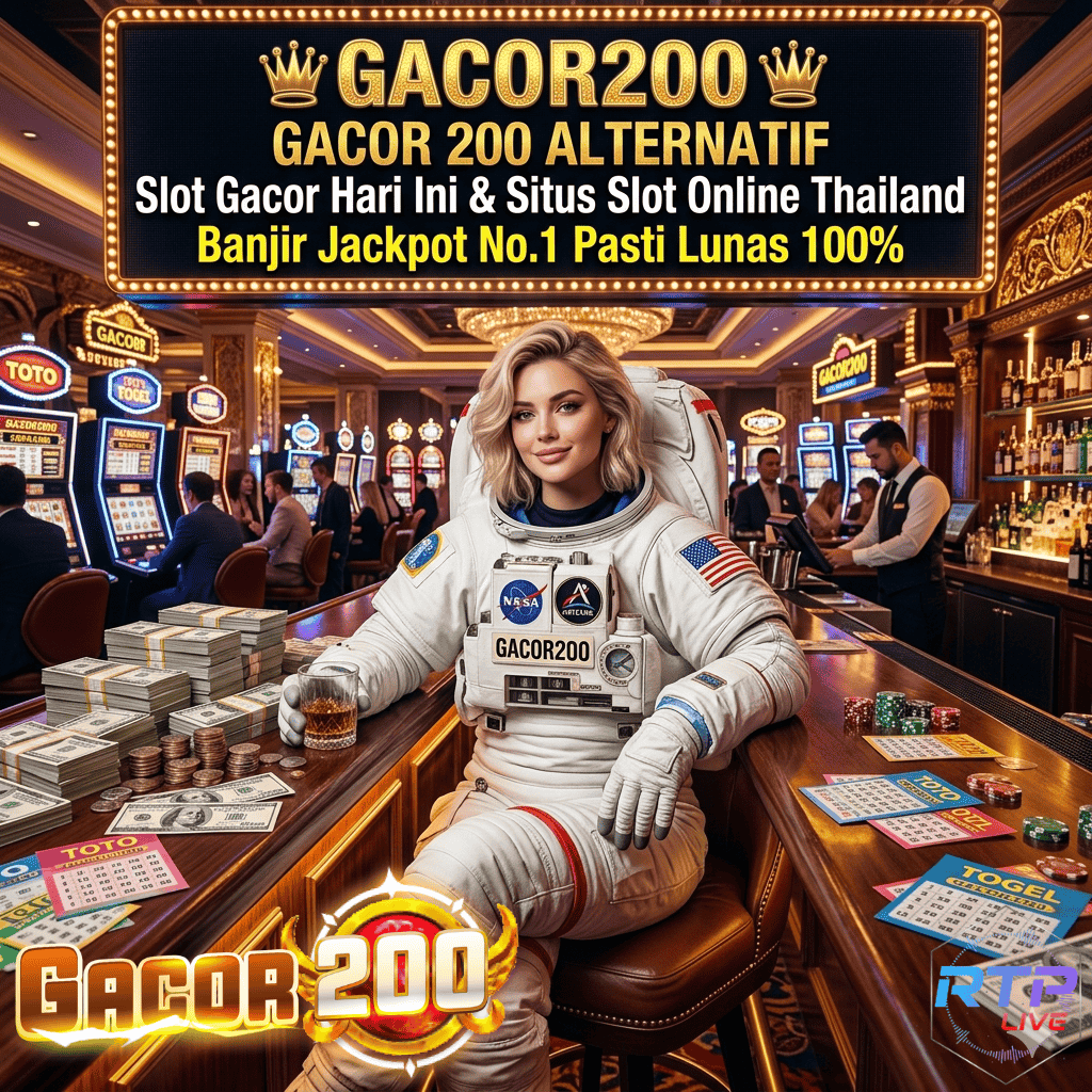 GACOR200 ♛ GACOR 200 ALTERNATIF Slot Gacor Hari Ini & Situs Slot Online Thailand Banjir Jackpot No.1 Pasti Lunas 100%